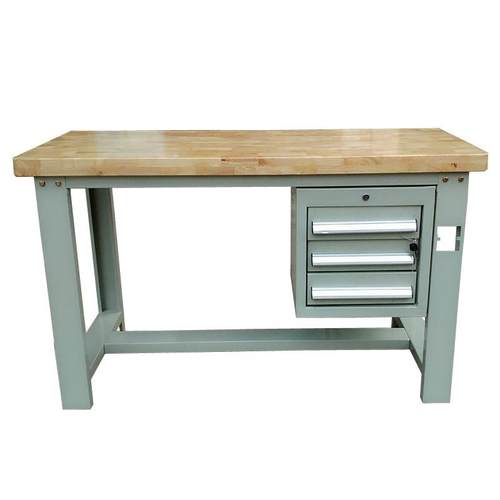 重型榉木工作台 钳工工作台 模具维修工作台多功能多工位