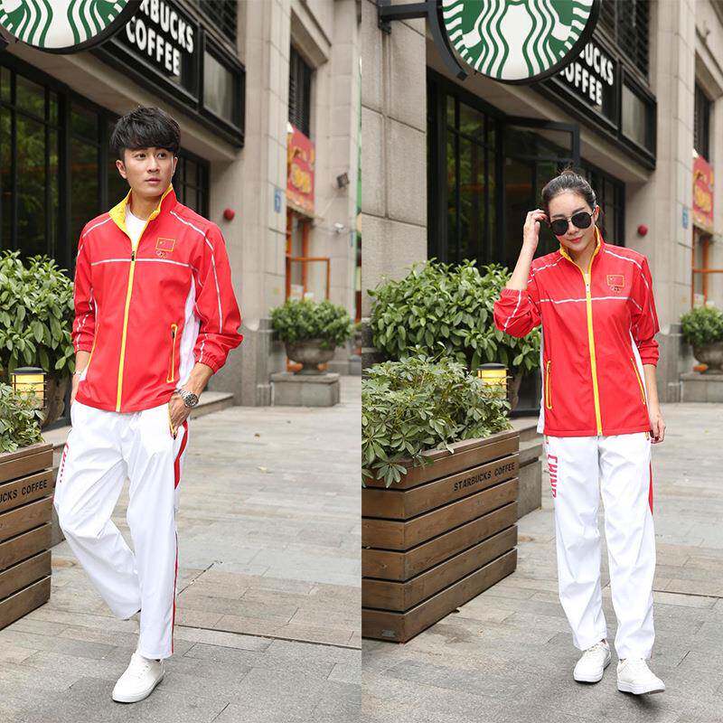 秋冬骑行比赛训练服运动出场服兵羽登山服套装班服成人款网羽队服