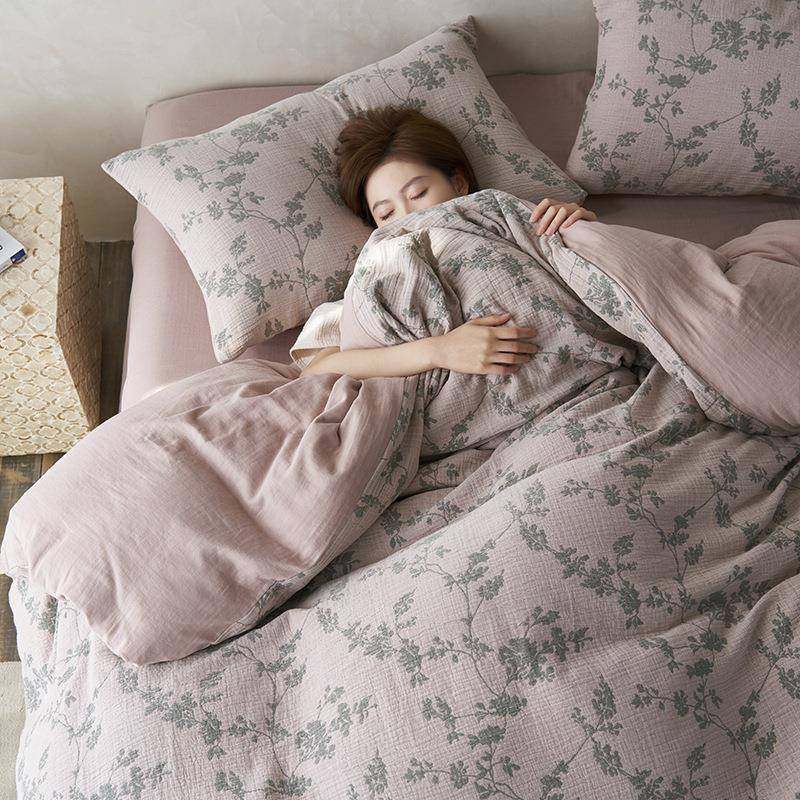 田园风纱布全棉四件套三层纱双层纱纯棉床品柔软舒适裸睡被套床单,机械设备,其他机械设备,淘宝优惠券,粉丝福利购,淘宝优惠卷