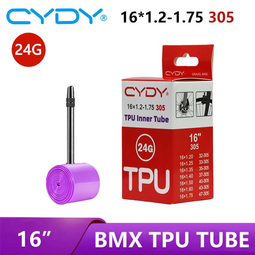 CYDY内胎TPU自行车16寸305折叠16x1.2-1.75 1.25 1.3 1.35 1.5