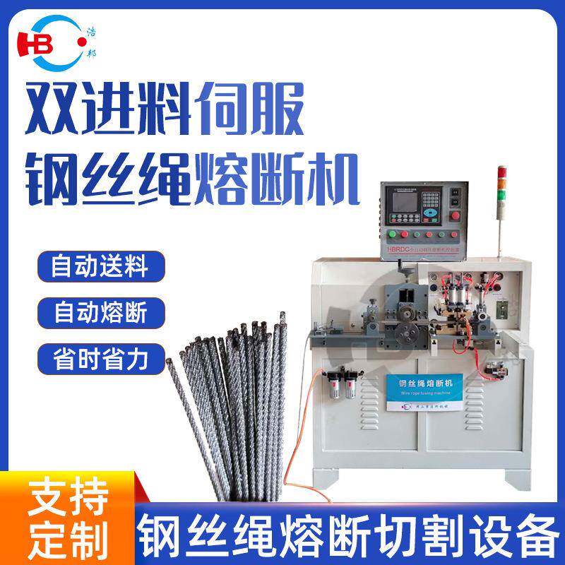 厂家直供多种熔断机定制双进料全自动伺服熔断机加工设备