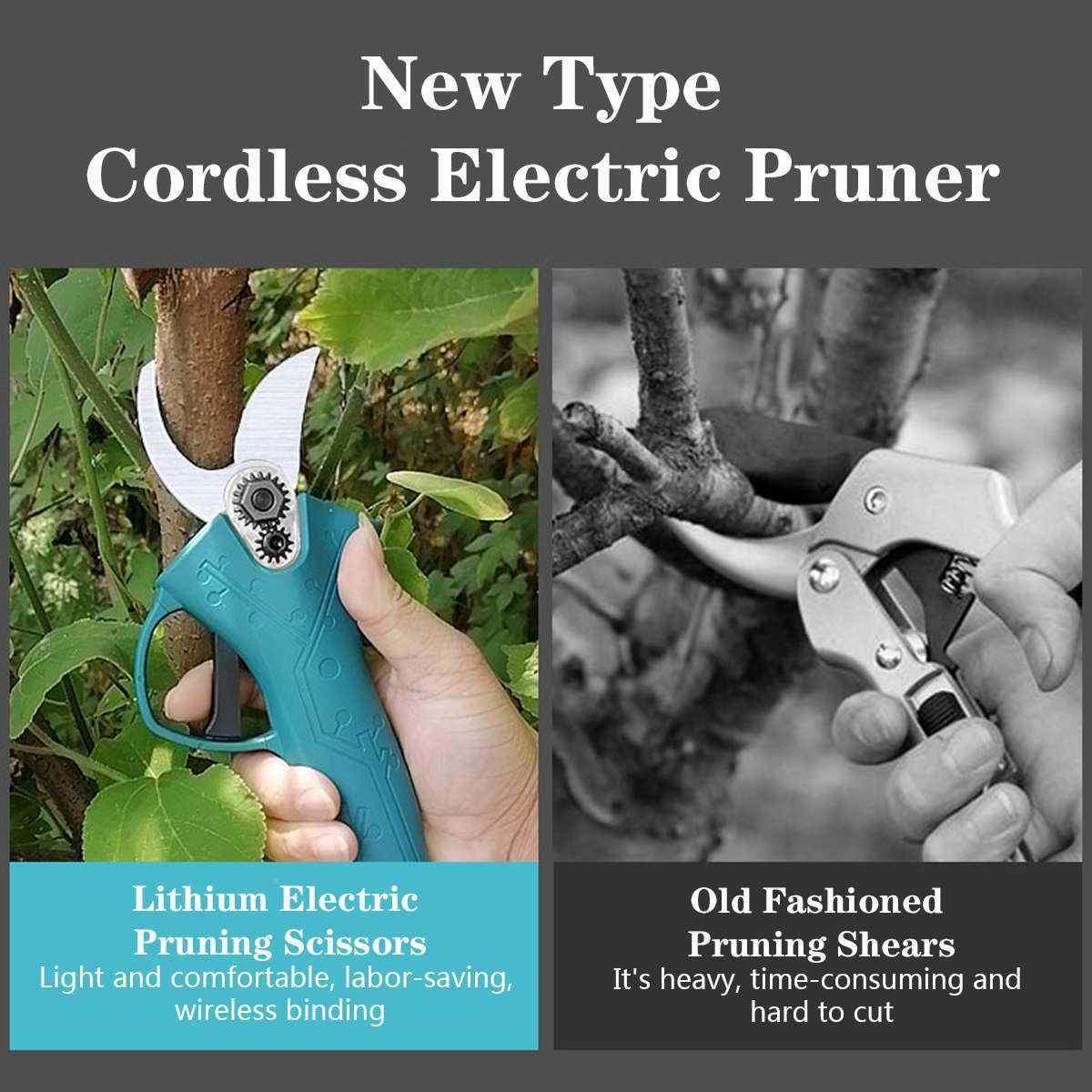 电DJD-1动修枝剪线充电式无电池手持锂式园林电剪树刀果树枝果枝,鲜花速递/花卉仿真/绿植园艺,剪刀,淘宝优惠券,粉丝福利购,淘宝优惠卷