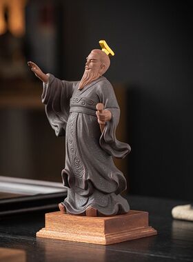 中式陶瓷历史人物秦始皇摆件创意家居客厅玄关电视柜装饰工艺品