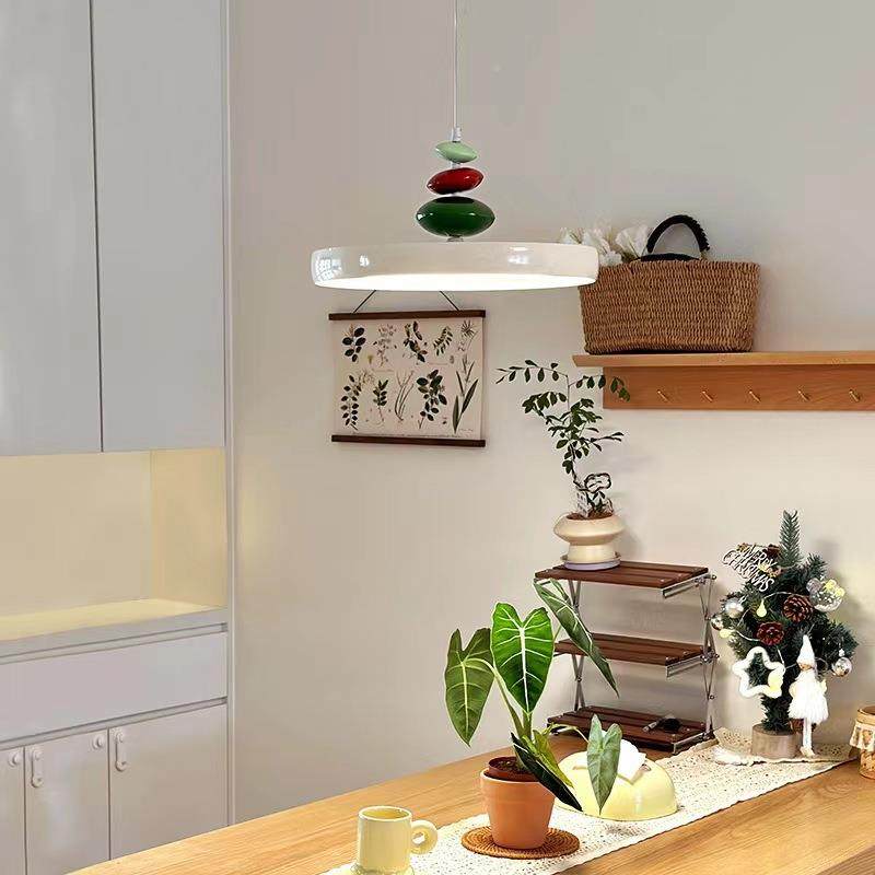 光谱法式221飞碟全厅灯摇臂位移餐飞吊盘灯餐桌家用感奶油风M豆吊,家装灯饰光源,智能吊灯,淘宝优惠券,粉丝福利购,淘宝优惠卷