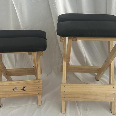 实木折叠凳瑜柔婵训练凳普拉51657提折伽凳运达叠锻炼禅柔凳瑜伽