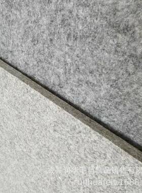 1mm灰色加厚隔音毡隔热减硬震针刺0装毛毡阻无品牌/燃加隔音板饰