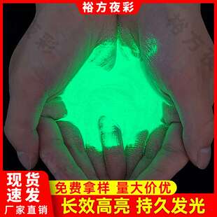 高亮长效夜光粉荧光粉颜料发光粉材料夜光沙储能磷光粉源头厂家