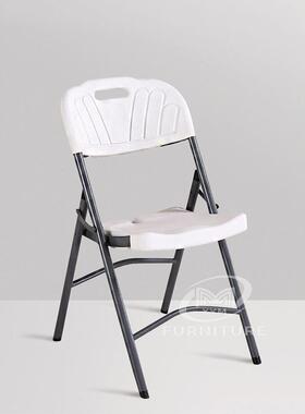 折叠椅家椅用简易82376靠背子电脑椅会简室约便携凳子议办公椅培