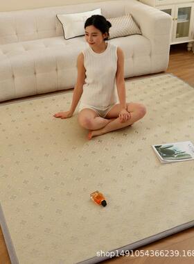 日式凉桌席USN地垫窗阳台榻榻草席茶床边地毯宿舍床飘垫米冰藤席