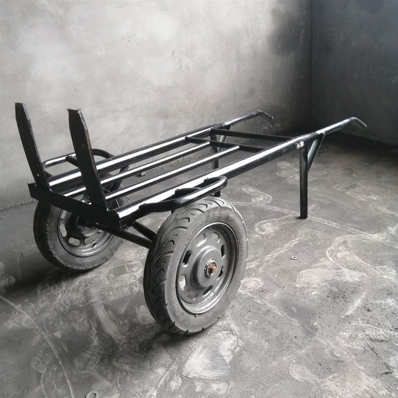 千斤老虎车两轮手推n车搬运车载重王拖车平板拉货车手拉车小推车