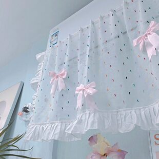 空调挡风帘出风口挡板婴儿防直吹帘子防尘罩盖布导风神器女生卧室