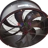 250 外转子轴流风机 高筒式 方形百叶YWF4E 环保风机 防油防潮220V