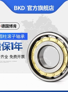 德国BKD圆柱滚子进口轴承N211 N212 N213 N214 EM P4 P5 铜保持架