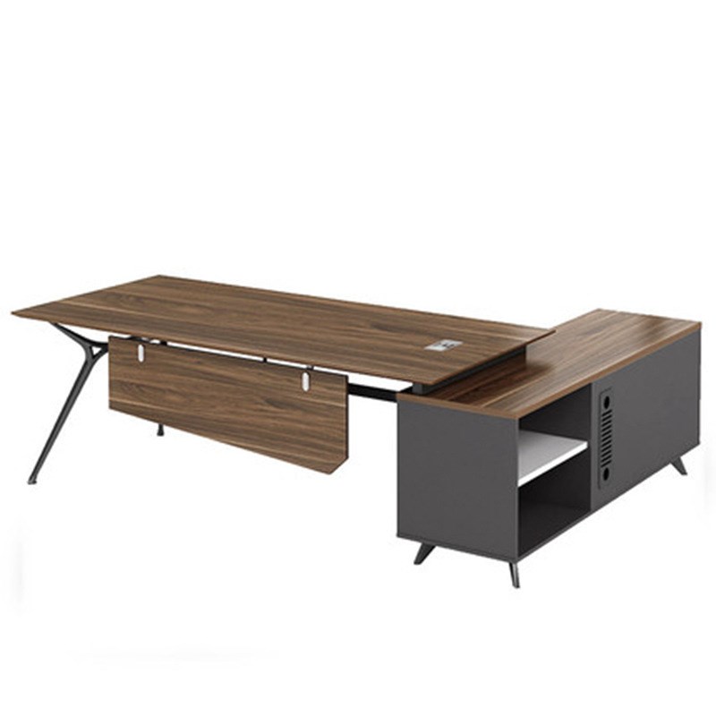 办公桌简约现代经理桌北欧大气主管大板X式老板办工桌