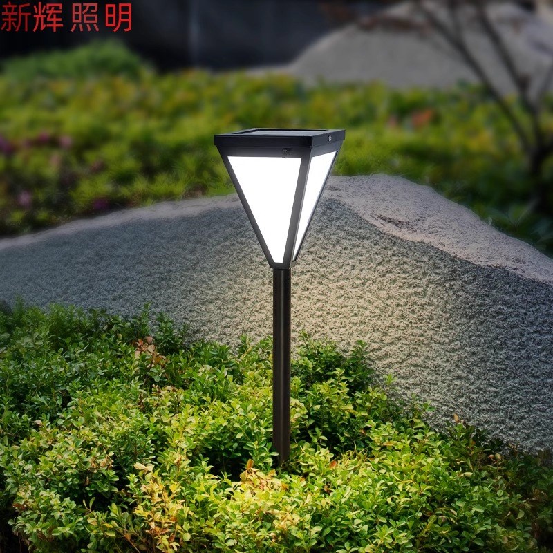 太阳能草坪灯插地户外新中式庭院花园家用景观S简约现代别墅防水