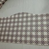 定做夹棉保暖加厚加棉弧形弧型半圆不规则床头罩床头套防尘罩