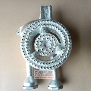 广式文化炉头 双管炉头 7寸文火煲仔炉芯 双管煲汤炉 烧鸭炉灶头