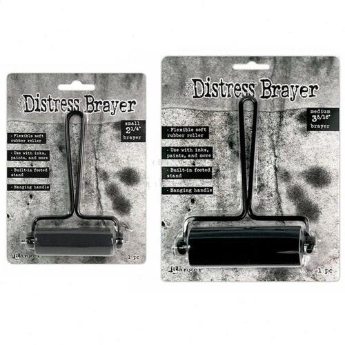 Tim Holtz颜料滚轮手墨辘刷背景上色Ranger Gel Plate Brayer