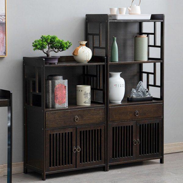 茶杯收纳博古架普洱多层茶叶展示柜摆放架茶柜新中式小型置物架,住宅家具,多宝格/博古架,淘宝优惠券,粉丝福利购,淘宝优惠卷