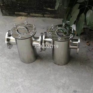 快开式毛发收集器 泳池浴池毛发收集器 304 白钢过滤桶  垃圾过滤