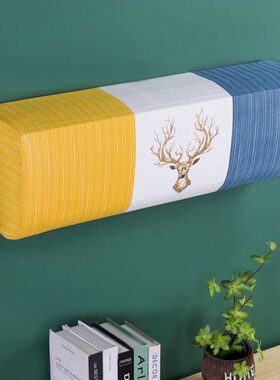 北欧麋鹿全包挂机罩大1P2匹通用壁挂式空调防尘罩子简约现代1.5P