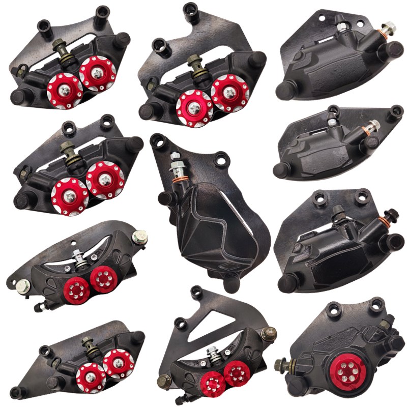 小龟王迅鹰小猴子电动车前刹下泵反刹下泵内刹泵满盘X碟刹泵铝轮