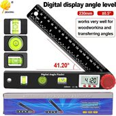 尺数显角度木工仪角尺水平量角器多新款 水准测量高功能卡尺精度4
