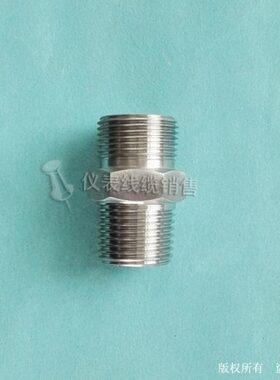 304不锈钢变径接头M22X1.5外螺纹转1/2NPT外螺纹 NPT1|2外转M22外