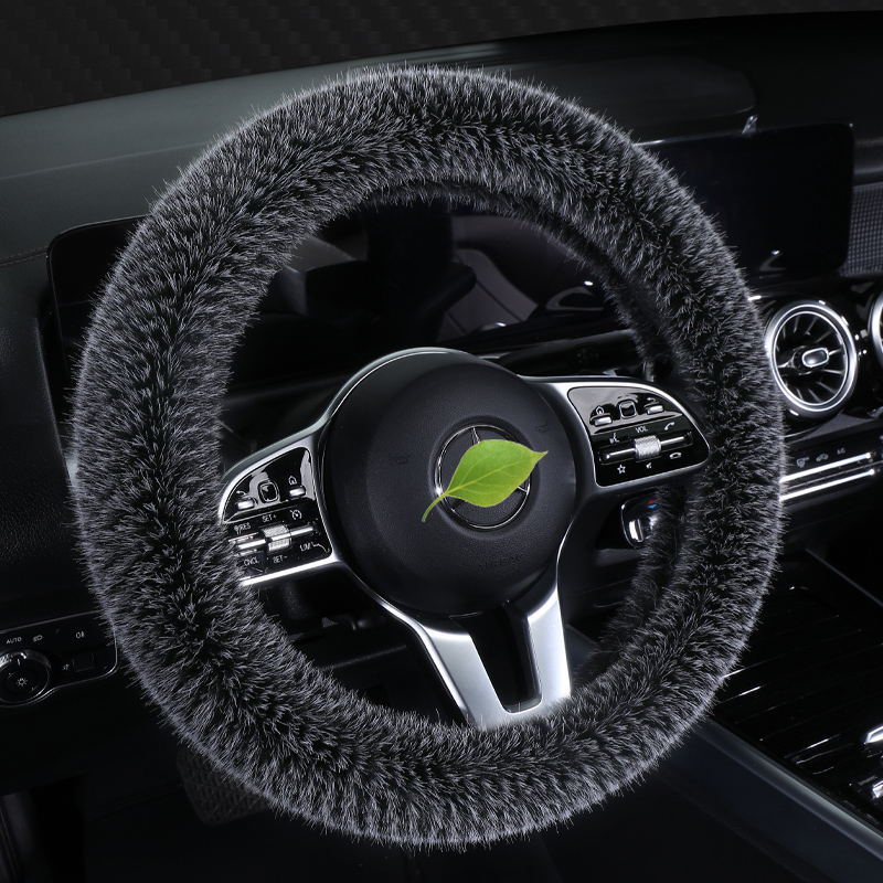 适用10/1d1/12/13款马自达6马六老款冬季毛绒方向盘套冬季防滑把