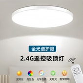 2.4G遥控吸顶灯卧室客厅无线遥控灯餐厅阳台过道智能遥控吸顶灯
