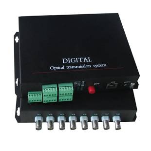 多业务光端机视频电话音频开关量RS232正向双向RS485网络百千兆