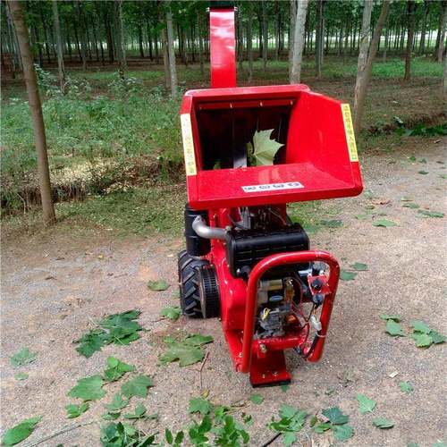小型园林专用碎枝机柴油机果园绿化物业家用树枝粉碎机枝条粉碎机