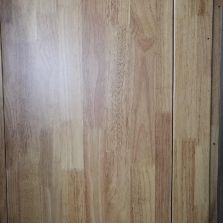 厂家直销橡胶木指接板实木 实木桌面板订 制 过油板定 做暗齿指接