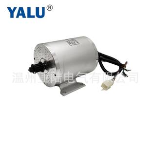48V带脚同步轮电动越野车电动机 1800W YALU亚陆 无刷电机BM1109