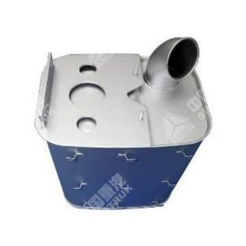 重汽豪沃T7HTX汕德卡C7H豪瀚消声器总成(国V)WG9725543063