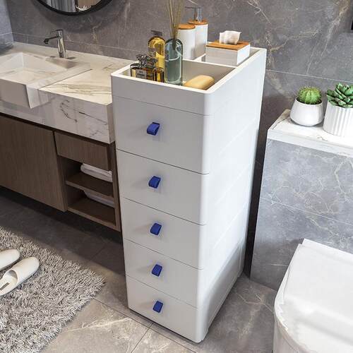 塑料衣柜组装收纳柜 儿童抽屉式收纳柜 宝宝衣柜储物柜多层五斗柜