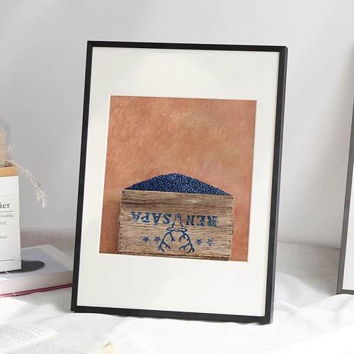 画框装裱拼图裱框75铝合金A3素描海报框8k4k框架实木相框a4展示框