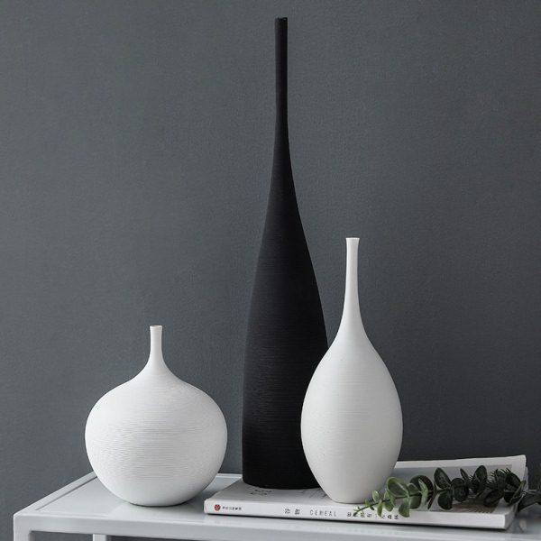北欧陶瓷花瓶摆件家居客厅干花插花电视柜装饰品现代创意餐桌花瓶,家居饰品,花瓶,淘宝优惠券,粉丝福利购,淘宝优惠卷