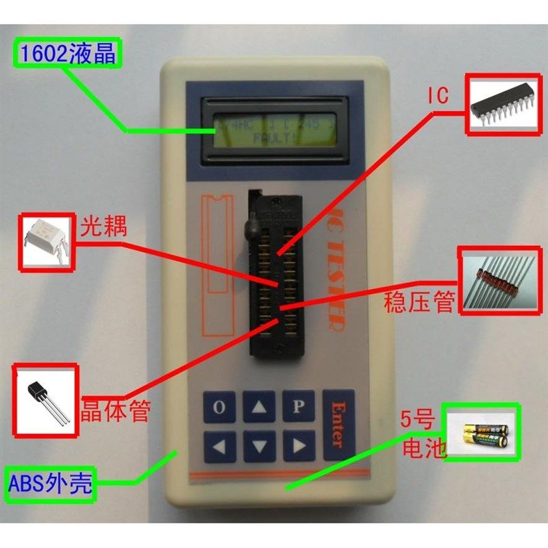 芯片测试仪集成电路检测仪 晶体管 nvtegrated Circuit IC Tester