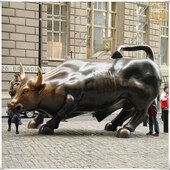 华尔街铜牛 华尔街牛 华尔街铜牛雕塑 颐和园铜牛 华尔街铜牛像