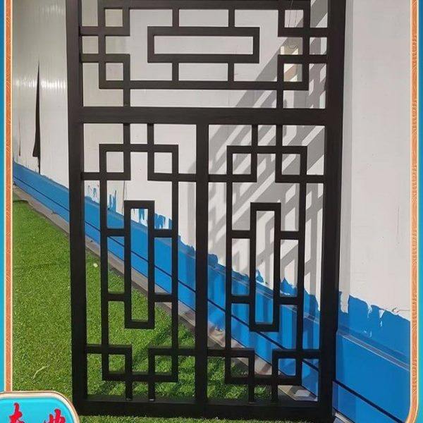 新中式铝合金窗花防盗网格栅屏风窗花架铝合金花格仿古木纹铝窗花,金属材料及制品,铝型材配件,淘宝优惠券,粉丝福利购,淘宝优惠卷
