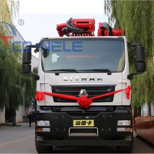 50米天泵车 137m? 50m泵车 高低压排量80 混凝土输送泵车 天泵