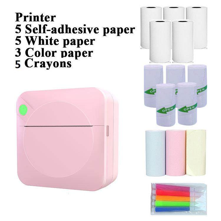 标签打印机小型家用手持便携式迷你不干胶姓名贴纸条码打印机