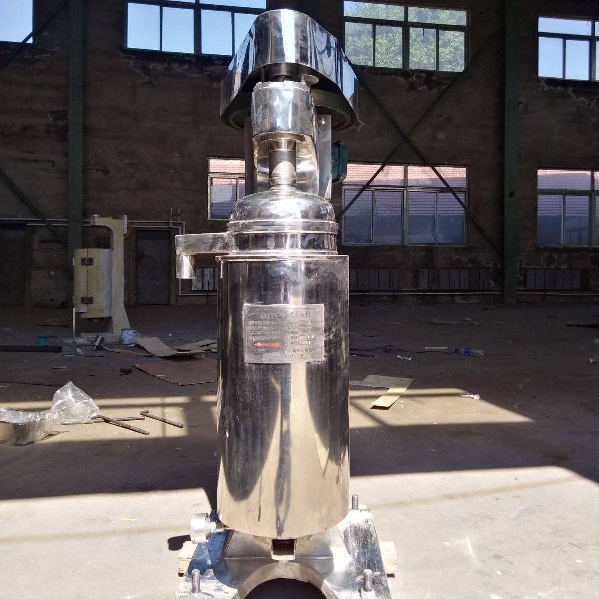 大肠杆菌管式离心、分离机 橡胶，GQ150，（开门式，卫生级