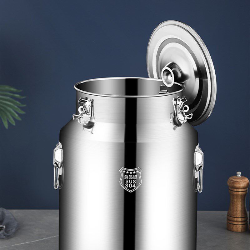 304密封桶不锈钢食用油桶密封罐商用发酵茶叶酒S罐米桶多用桶水桶
