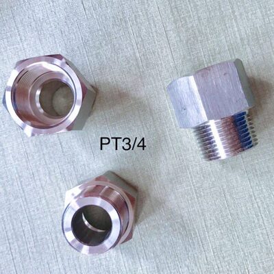 PT3/4不锈钢内外丝等径接头 DN20 六分 一边内螺纹一边外螺纹 304