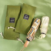 雨伞收纳袋防水车载放湿雨伞大号便携束口布艺长柄折叠雨伞套防水