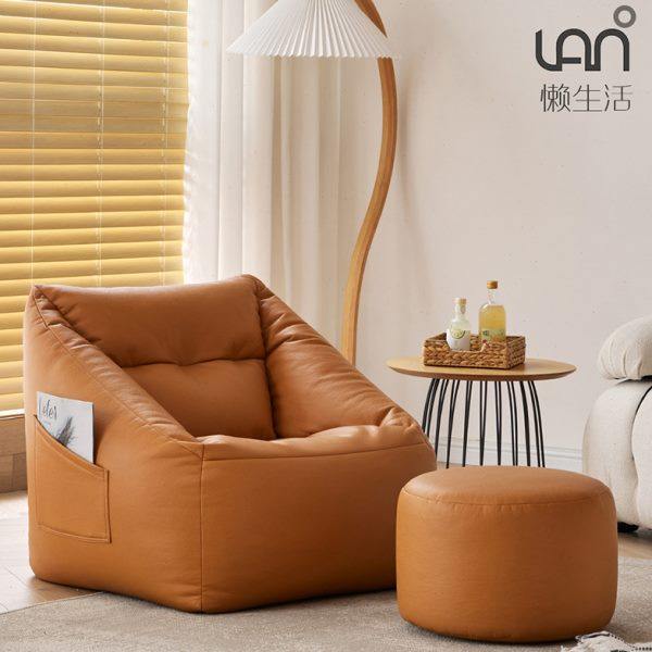 懒人沙发榻榻米阳台躺卧家用卧室豆袋躺椅小沙发单人沙发椅靠背椅,住宅家具,懒人沙发,淘宝优惠券,粉丝福利购,淘宝优惠卷