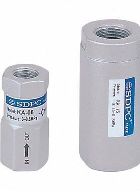 宁波盛达阳光(SDPC)气动单向阀KA-08/06/10/15/20/25/40/50
