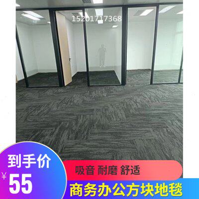 恒发LT70条纹地毯办公工作室会议室商用拼接家居地毯33.3*100cm